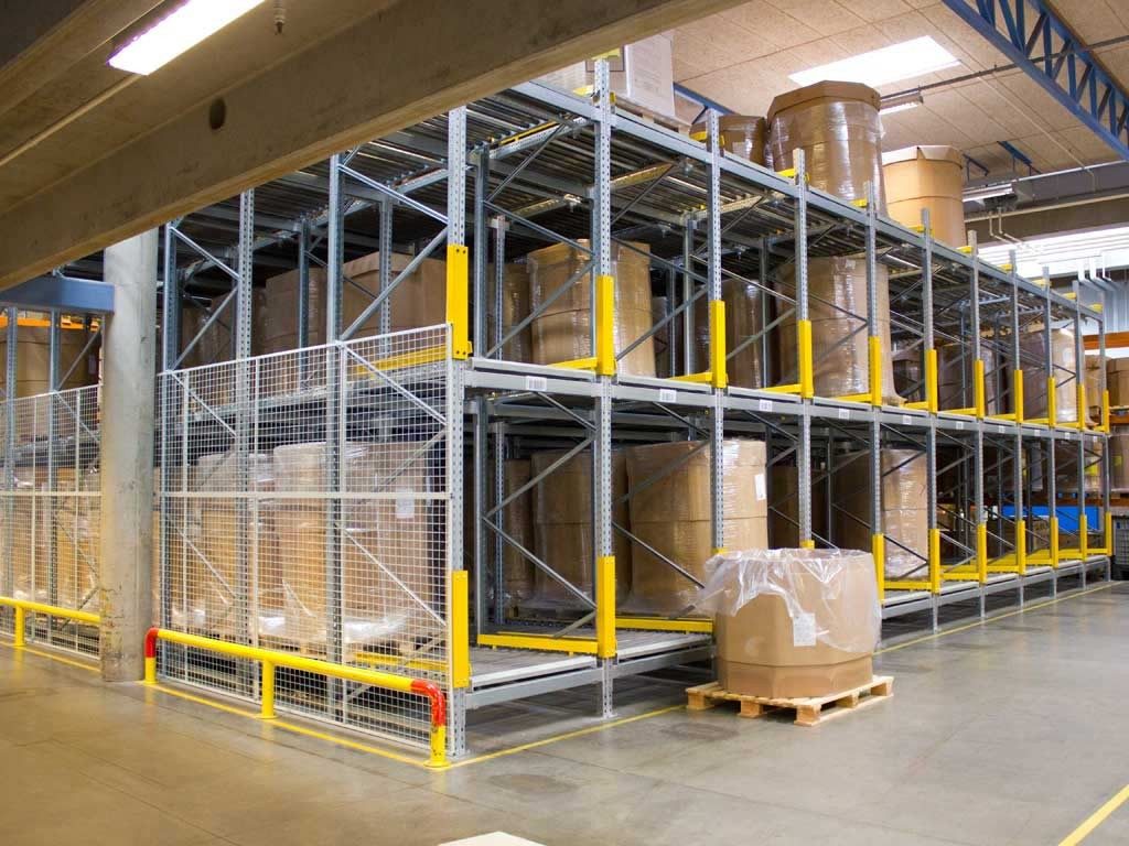 Dexion Live Stoarge - Pallet Flow Racking