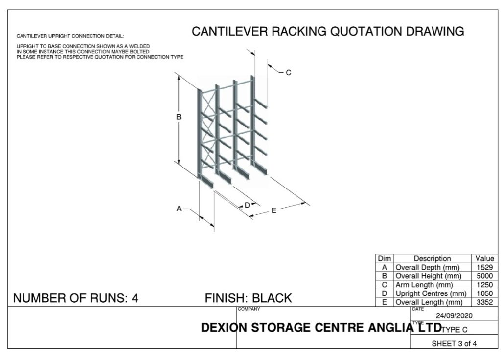 Cantilever Racking Systems Dexion Projects Heavy Duty Shelving